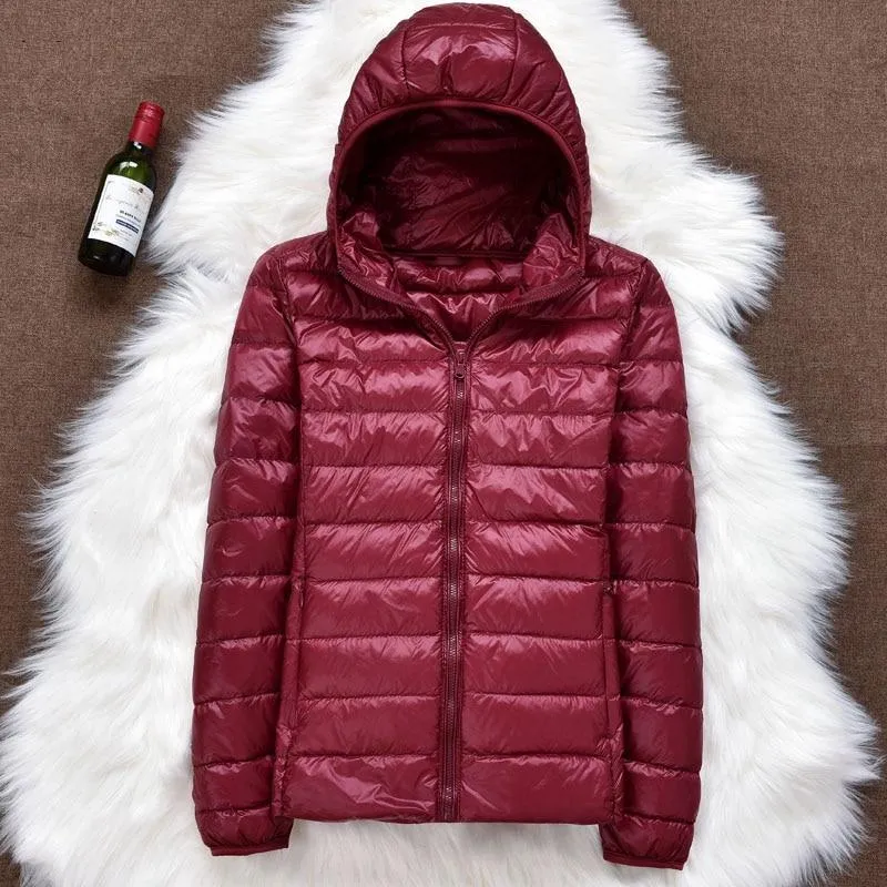 Michelle | Women’s Puffer Jacket with Hoodie