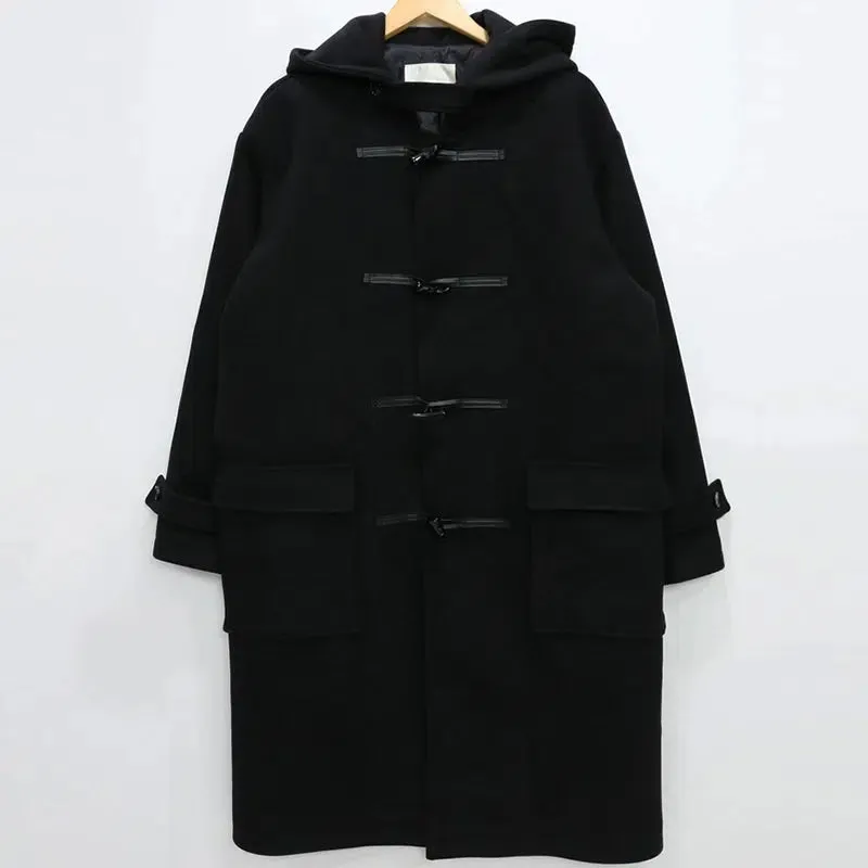 Mid-length Knee-length Woolen Coat