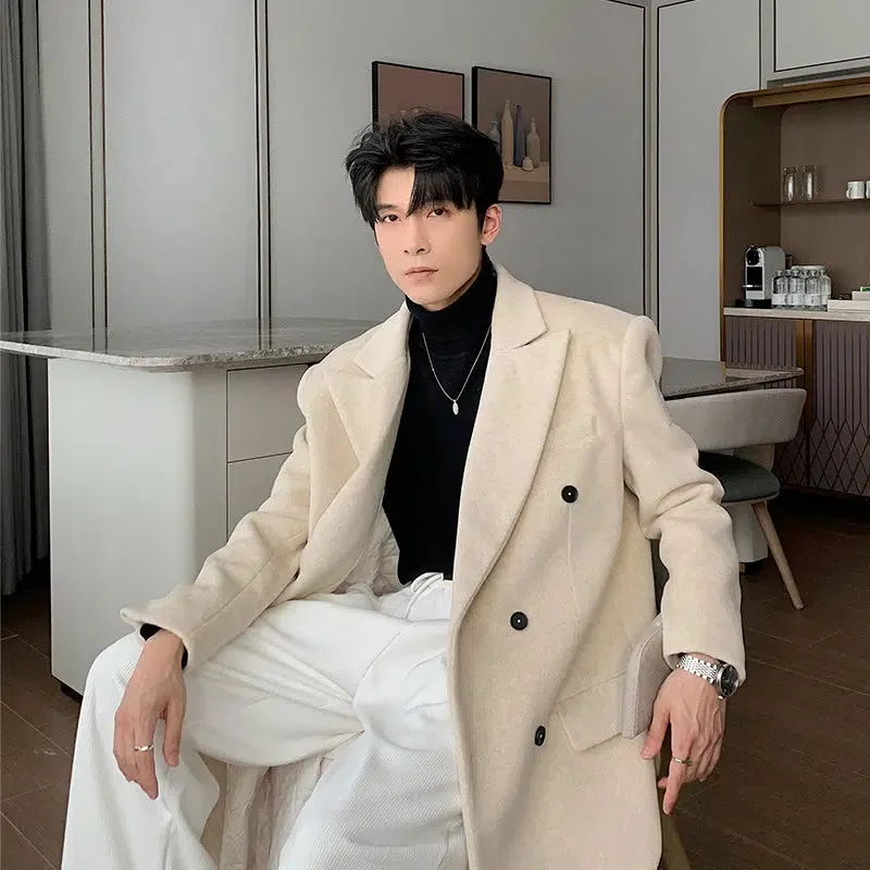 Mid-length Woolen Coat