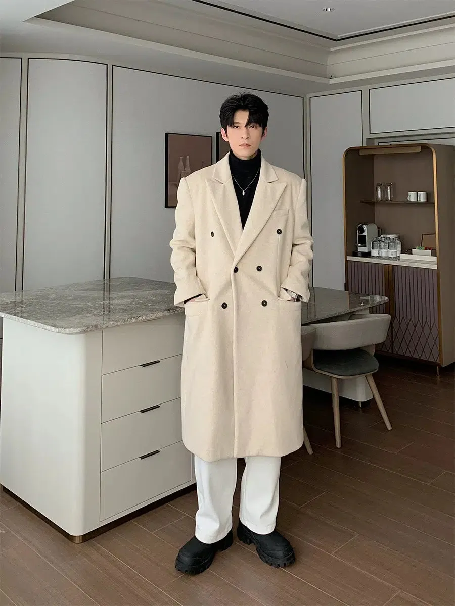 Mid-length Woolen Coat