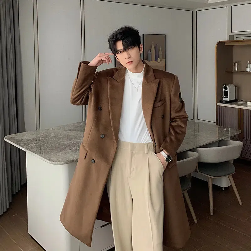 Mid-length Woolen Coat