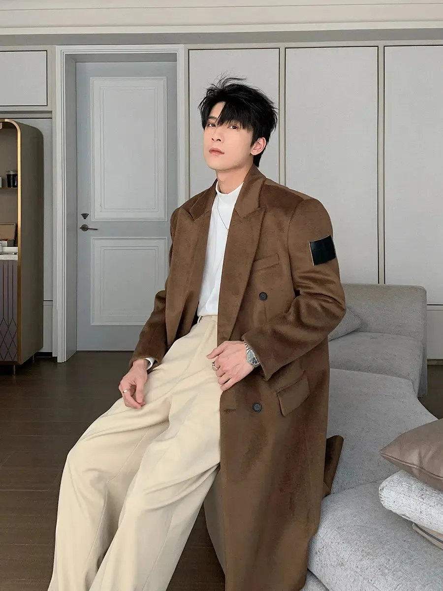 Mid-length Woolen Coat
