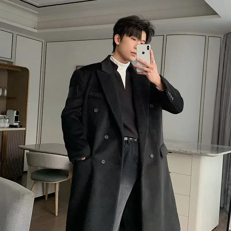 Mid-length Woolen Coat