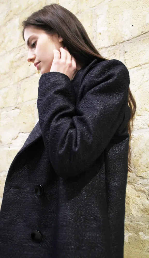 MID-SEASON TWEED COAT