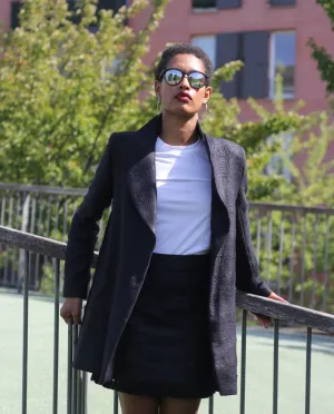 MID-SEASON TWEED COAT