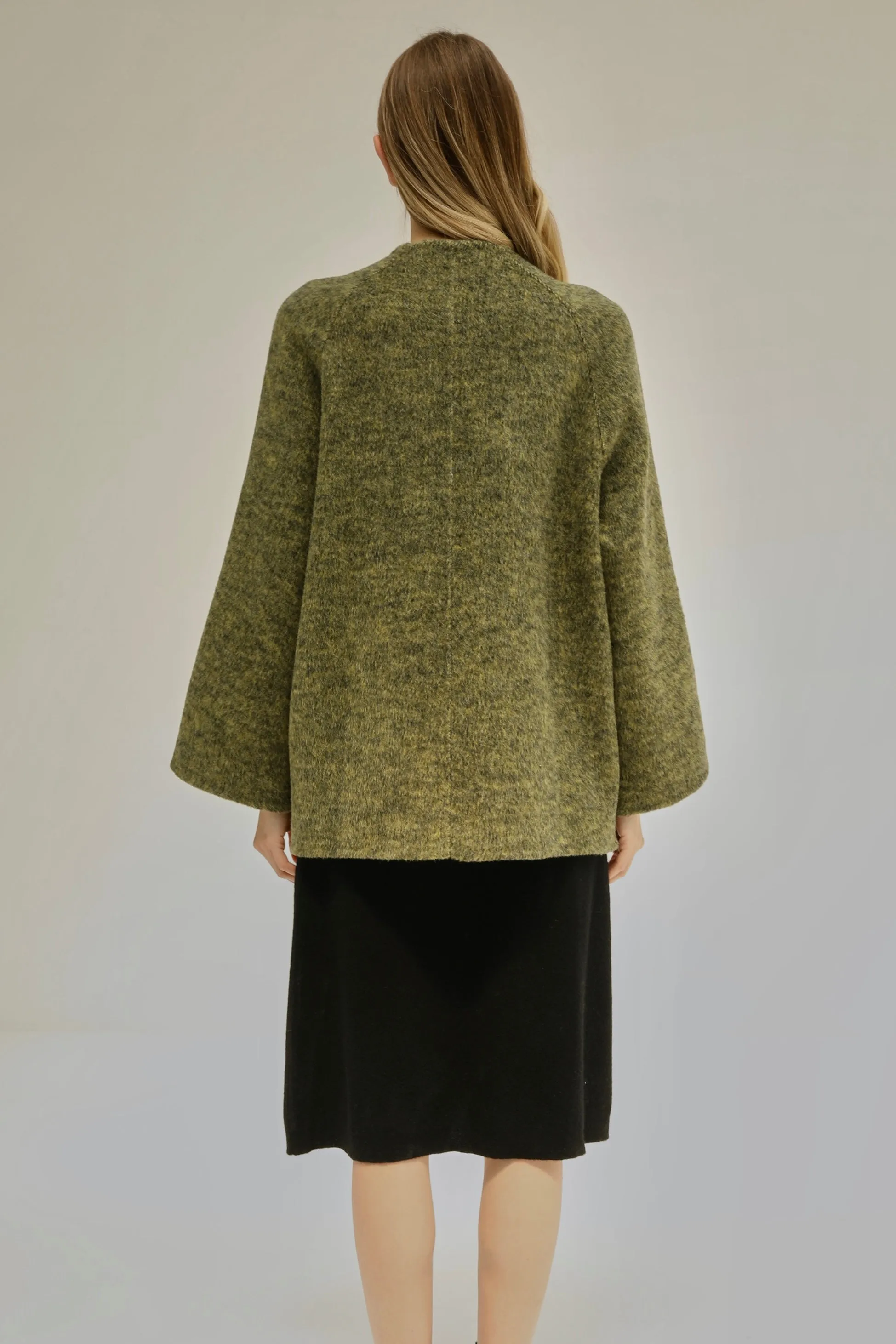 Miley Wool Blend Coat - Green