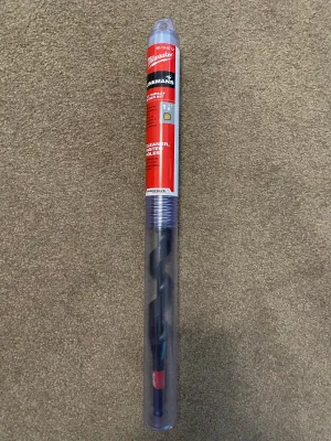 Milwaukee 48-13-6712 1-1/8" x 18" SHOCKWAVE Lineman's Impact Auger Drill Bit