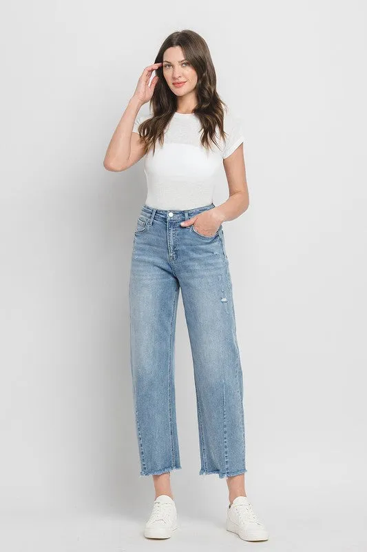 Milwaukee High Rise Barrel Denim