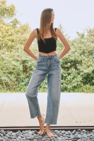 Milwaukee High Rise Barrel Denim
