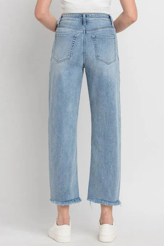 Milwaukee High Rise Barrel Denim