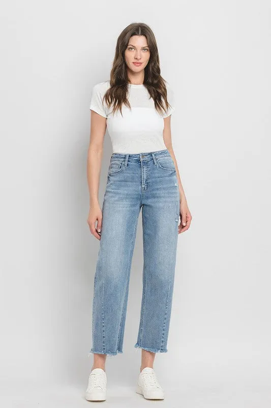 Milwaukee High Rise Barrel Denim