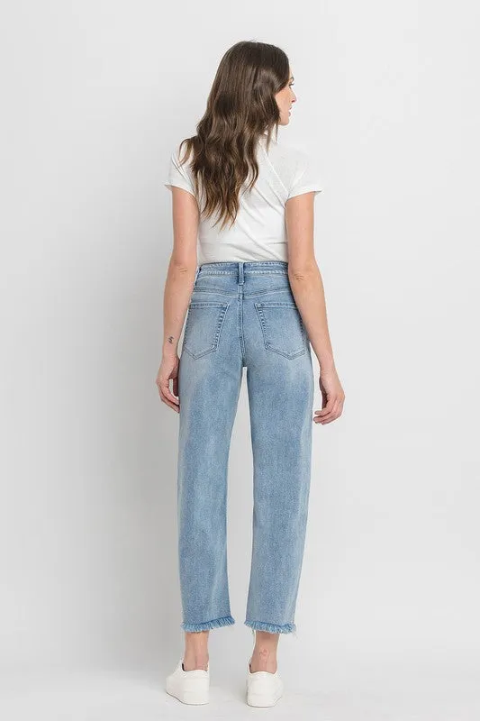 Milwaukee High Rise Barrel Denim