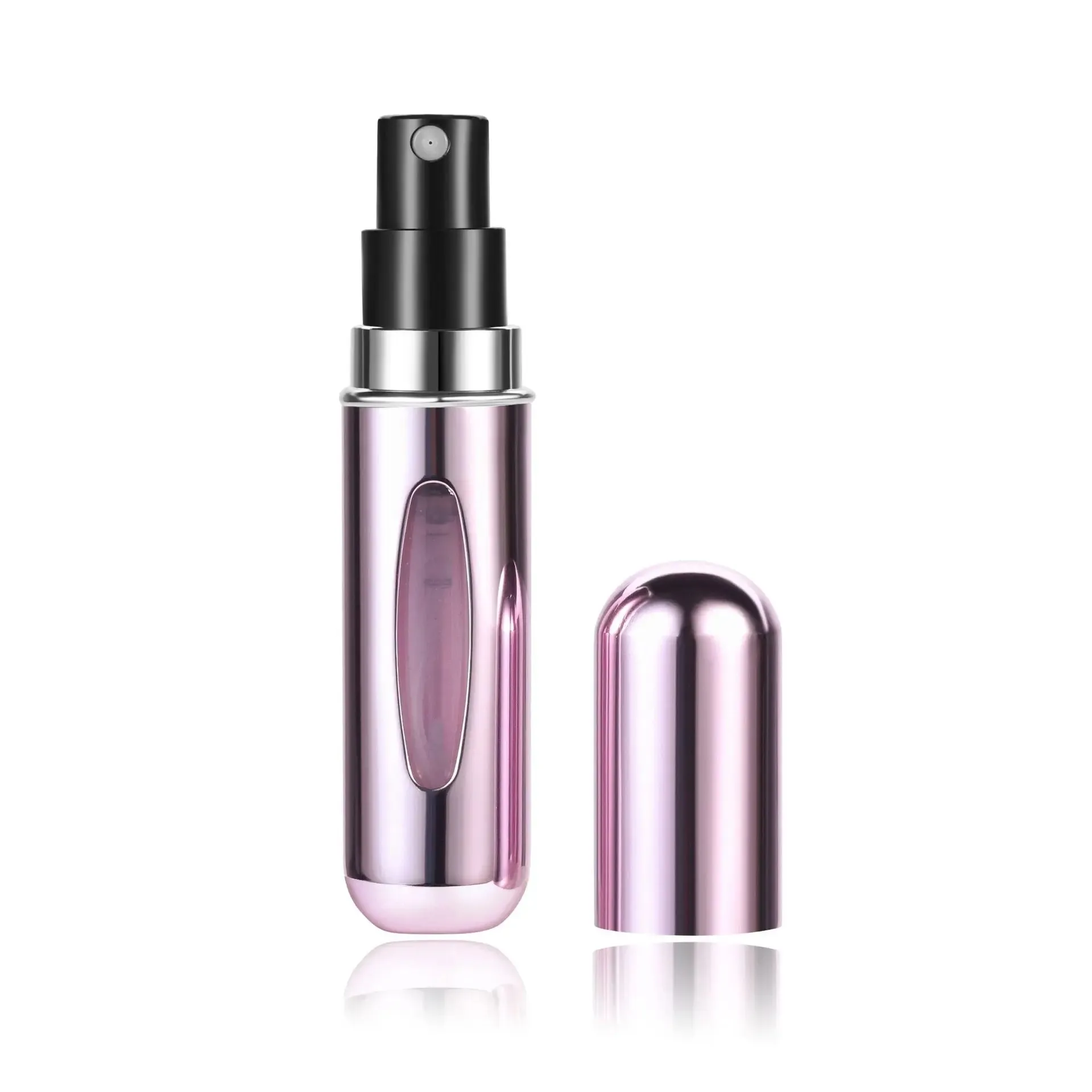 Mini Perfume Refillable Spray Bottle 5ml Portable Refillable Spray Capsule Scent Pump Empty Cosmetic Container Atomizer for Travel