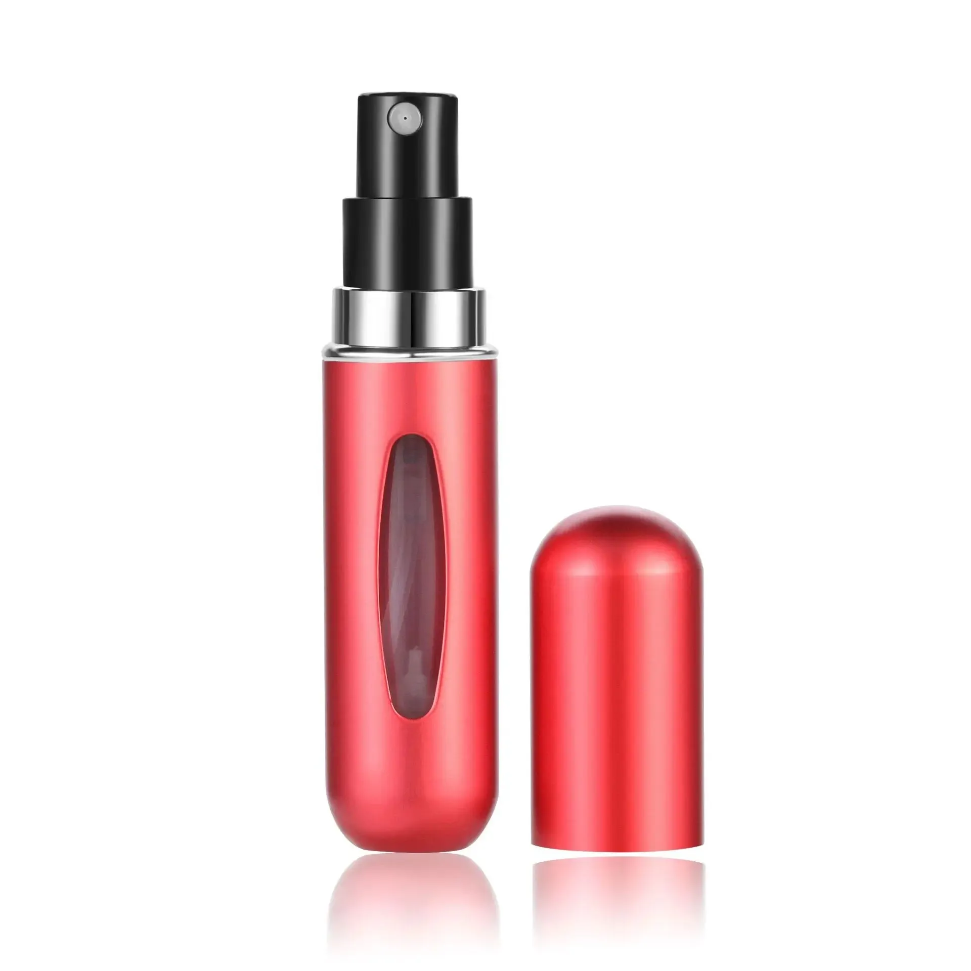 Mini Perfume Refillable Spray Bottle 5ml Portable Refillable Spray Capsule Scent Pump Empty Cosmetic Container Atomizer for Travel
