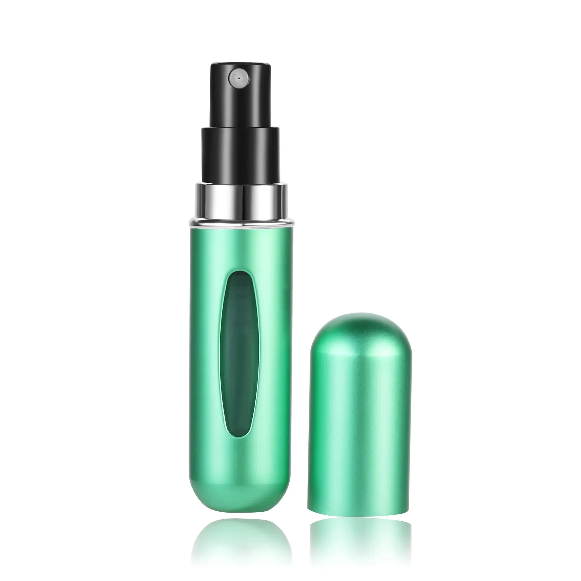 Mini Perfume Refillable Spray Bottle 5ml Portable Refillable Spray Capsule Scent Pump Empty Cosmetic Container Atomizer for Travel