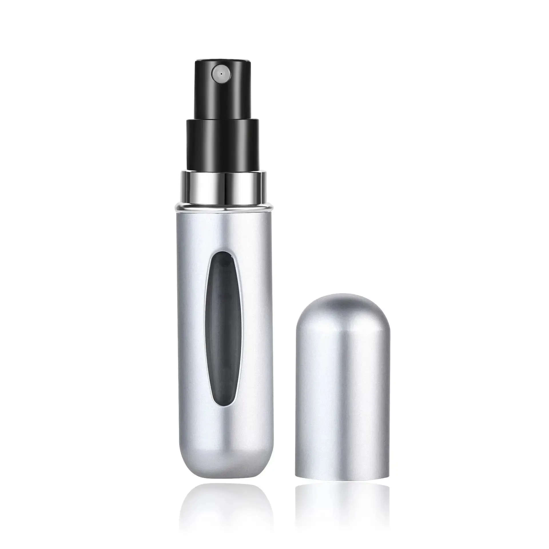 Mini Perfume Refillable Spray Bottle 5ml Portable Refillable Spray Capsule Scent Pump Empty Cosmetic Container Atomizer for Travel
