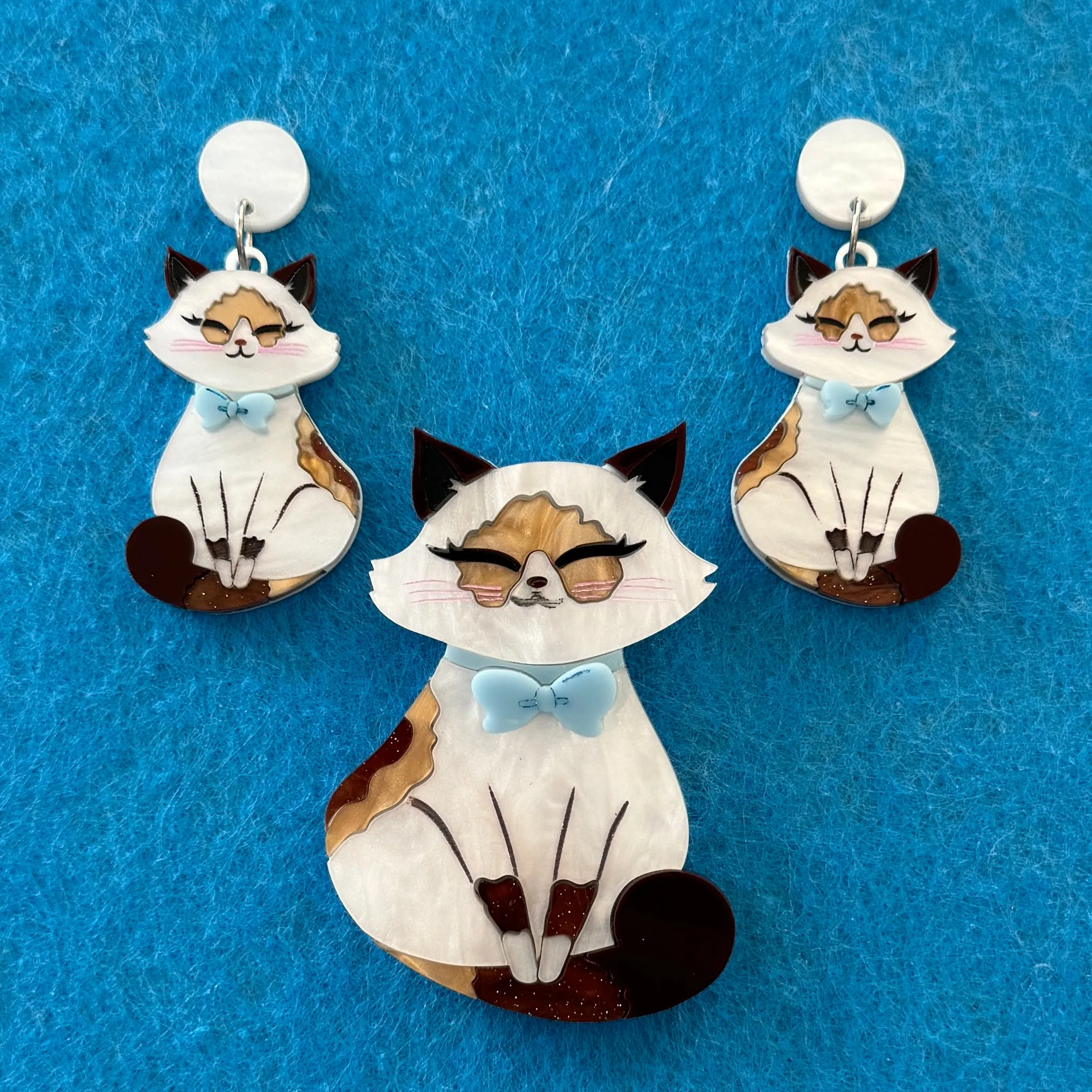 Missy the rag doll - earrings