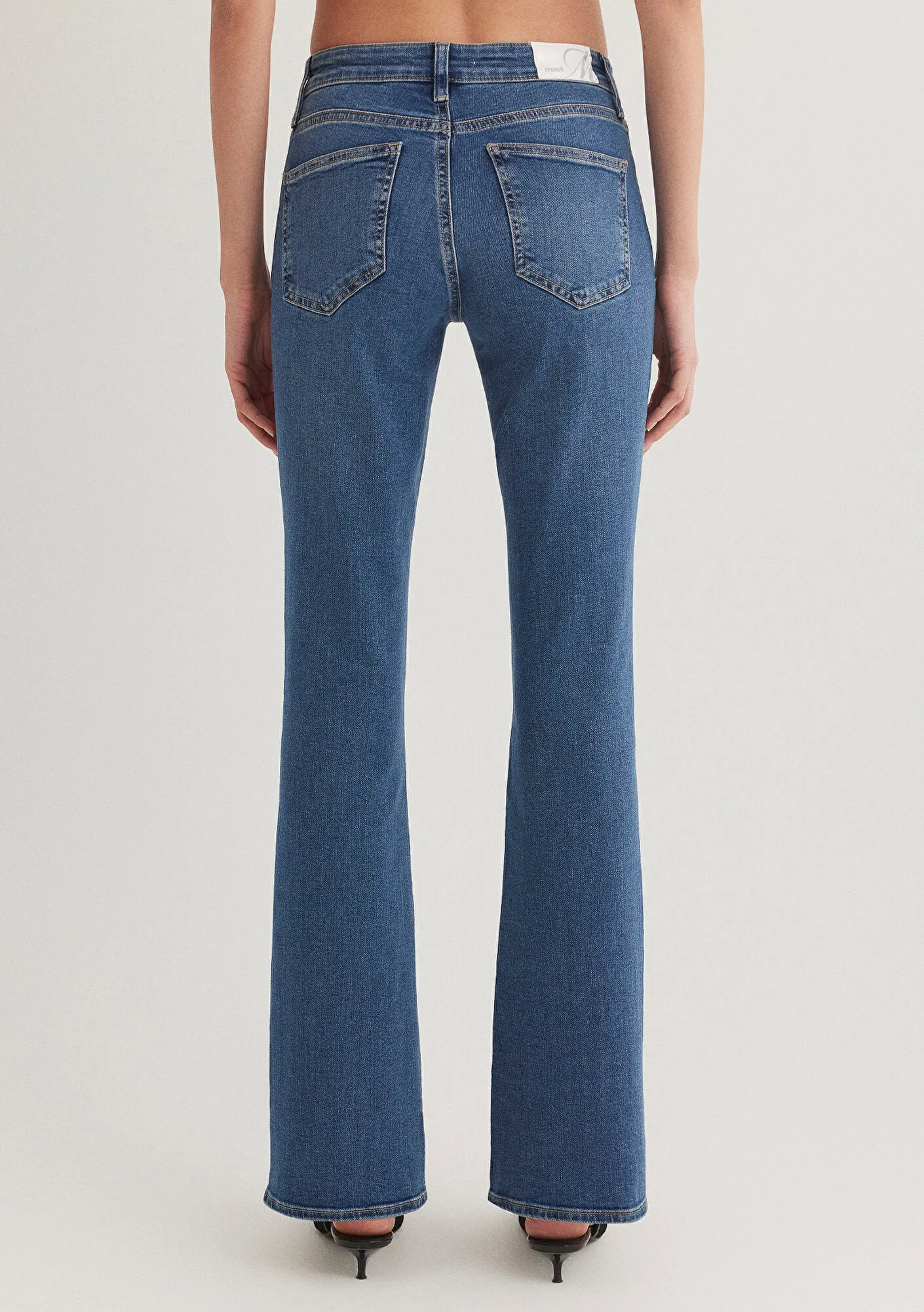 Molly Mid Brushed Stretch Jean Pants