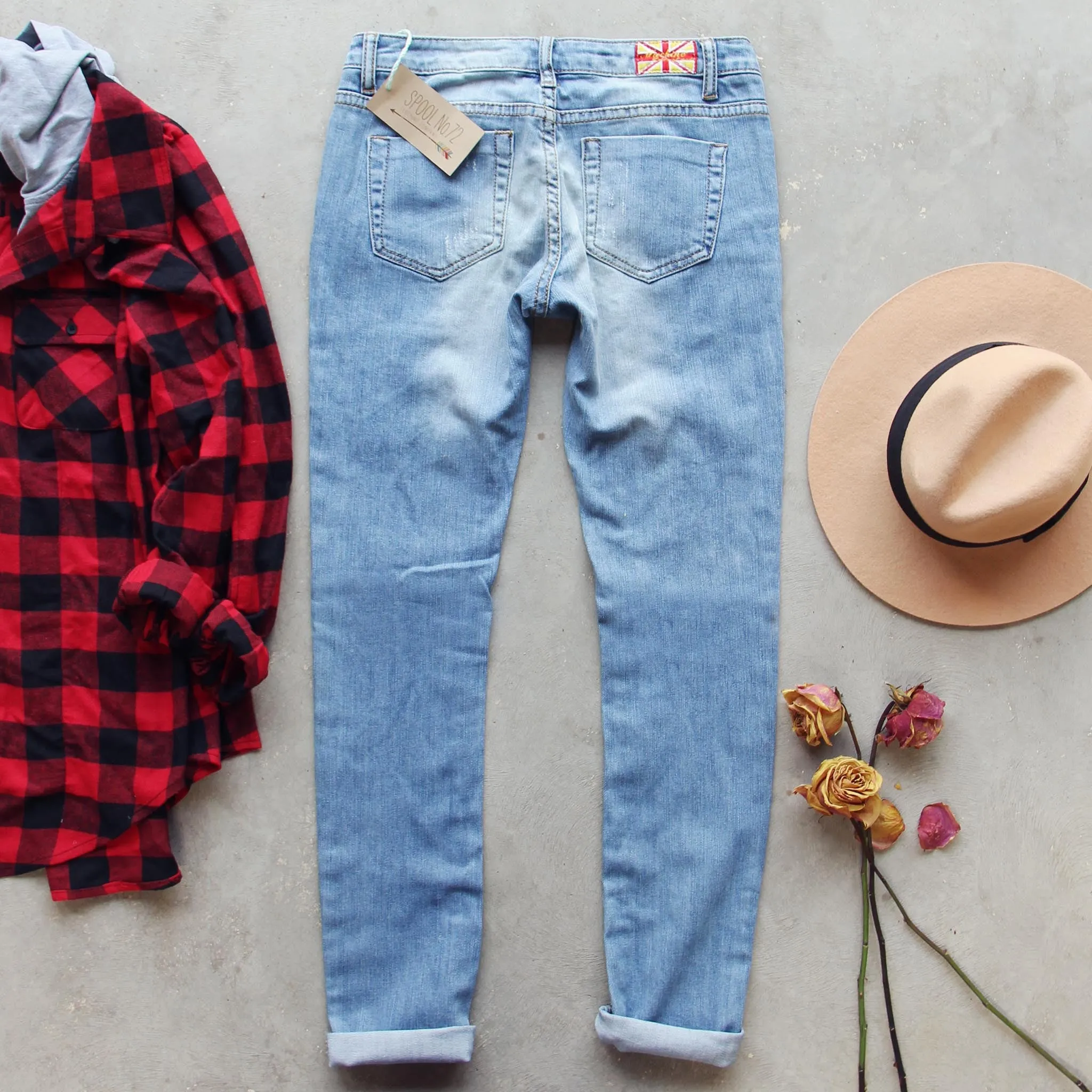 Morrison Distressed Skinnies