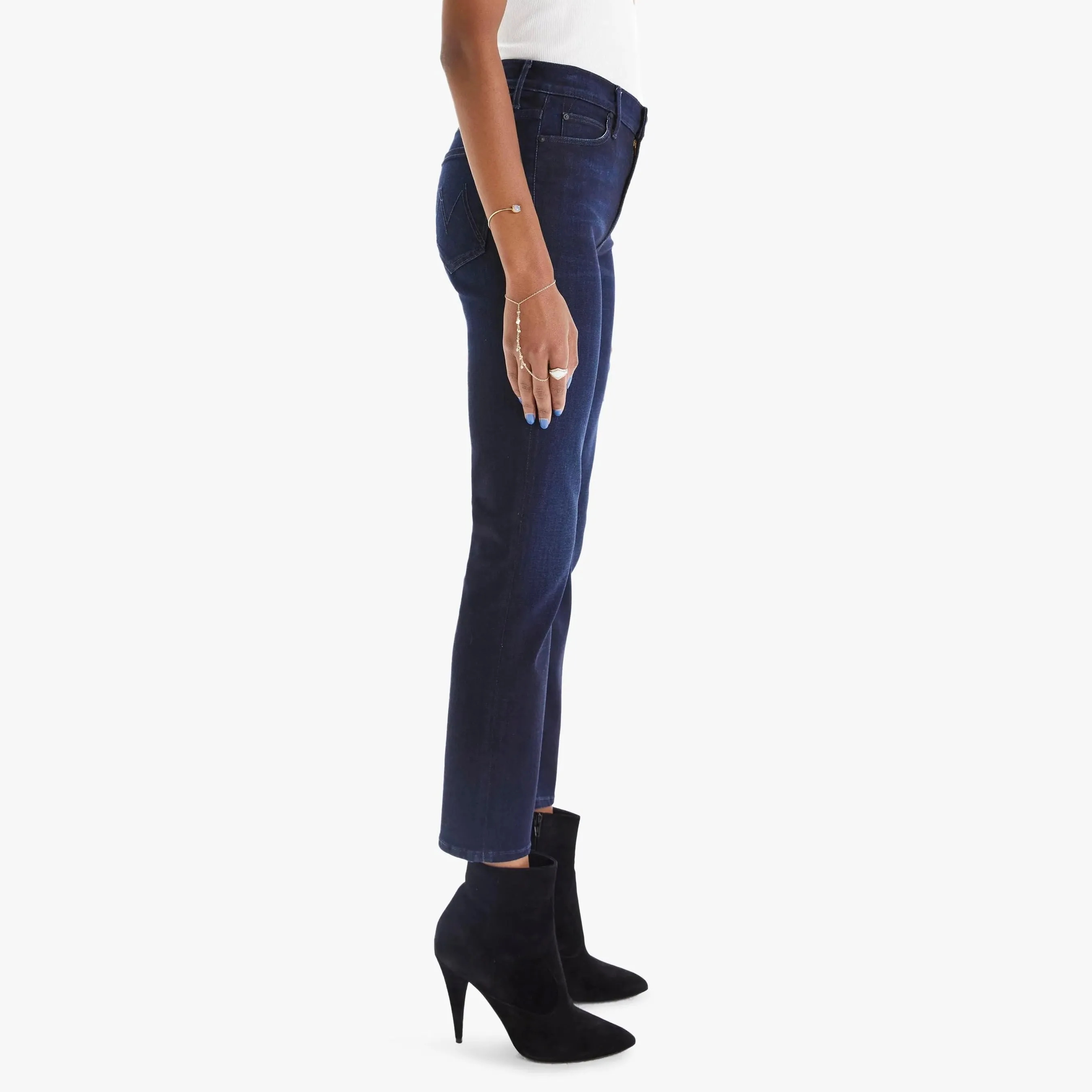 Mother Dazzler Mid Rise Ankle-now or never