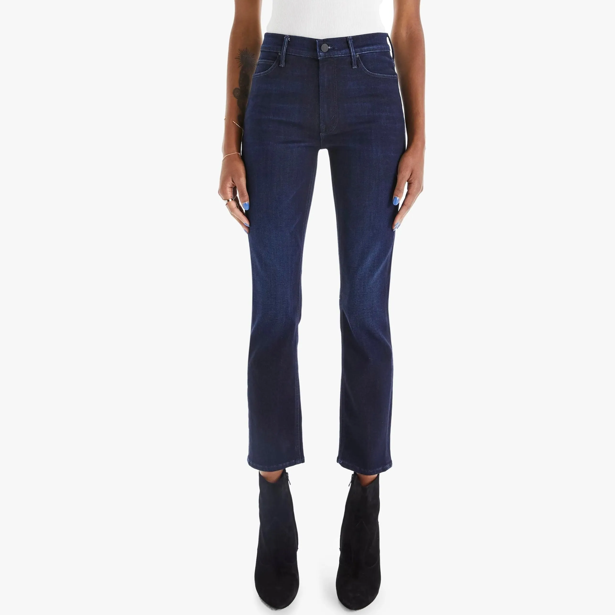 Mother Dazzler Mid Rise Ankle-now or never