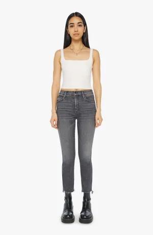 Mother - The Insider Crop Step Fray