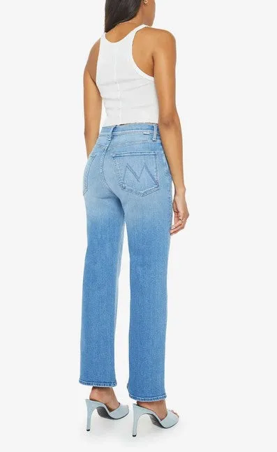 Mother The Rambler Zip Flood Jeans - Read Between The Lines