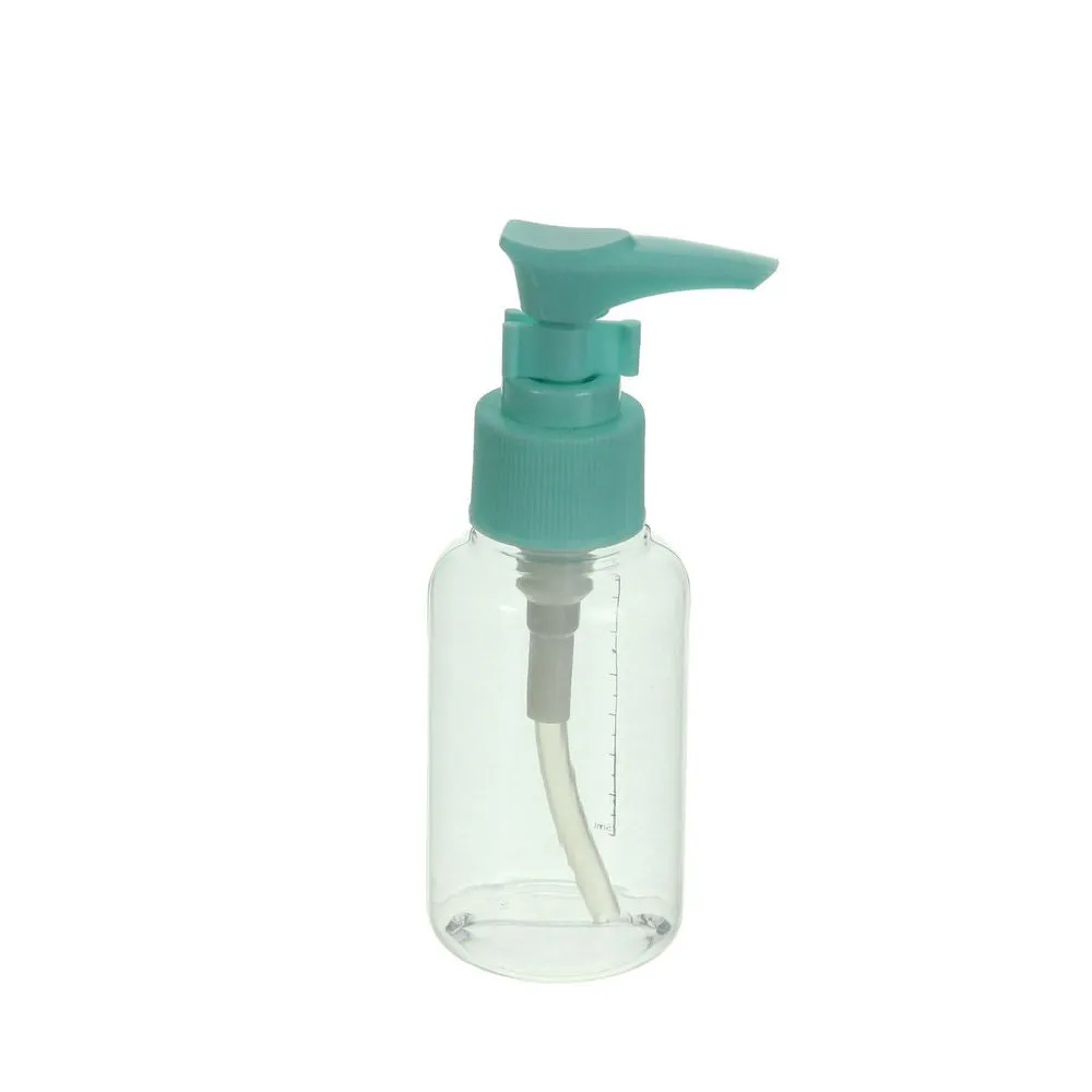 (MR.DIY) KEQI Cosmetic Transparent Lotion Soup Shampoo Pump Bottle (75ml)