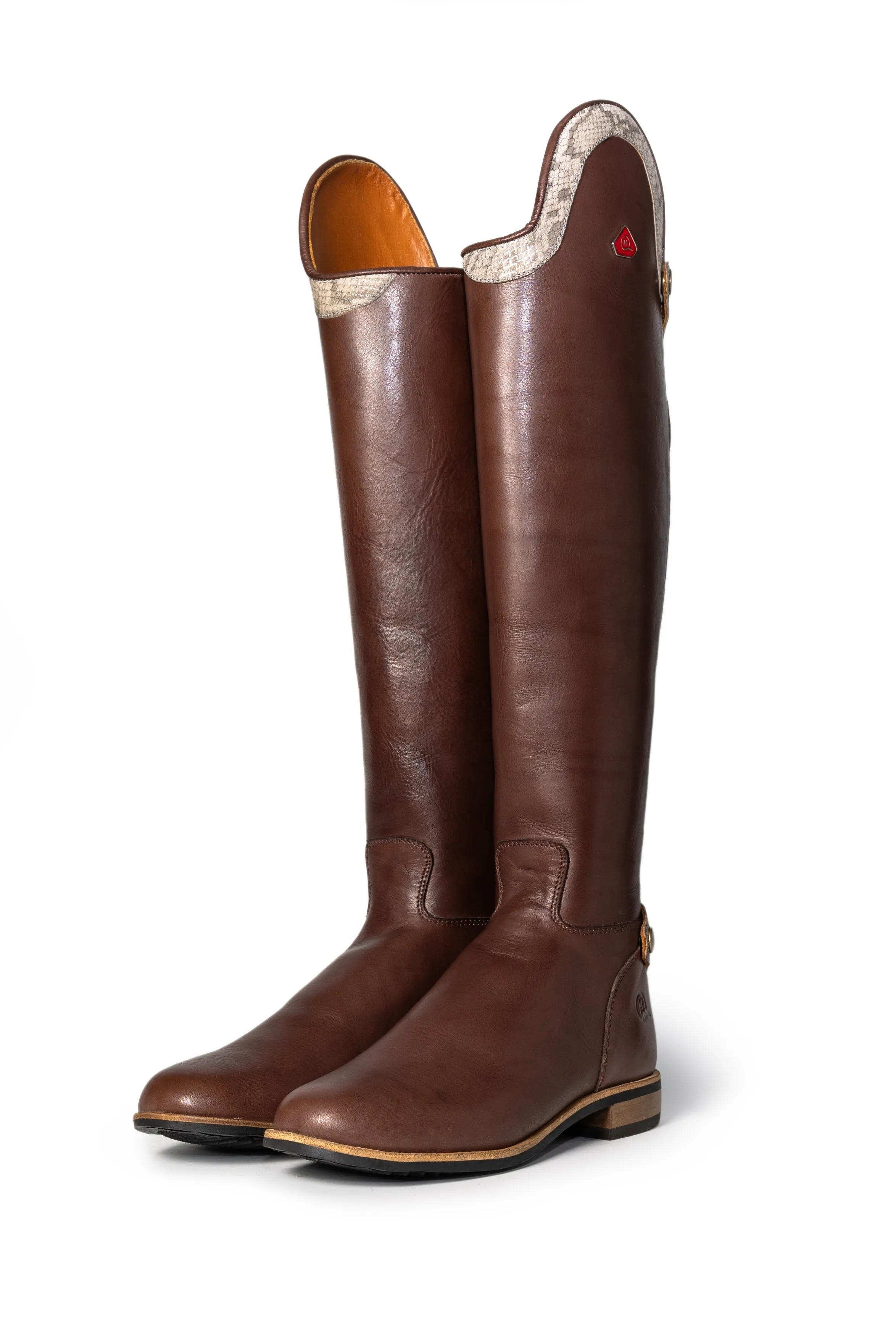Mudiwa Snake Print Ladies Long Riding Boot