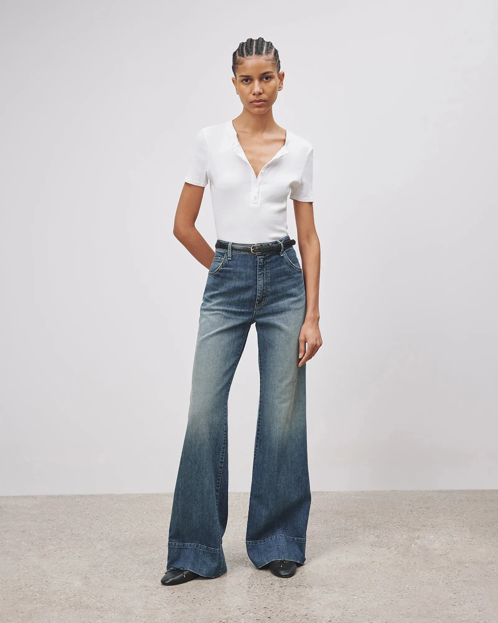 NADEGE JEAN IN CLASSIC WASH