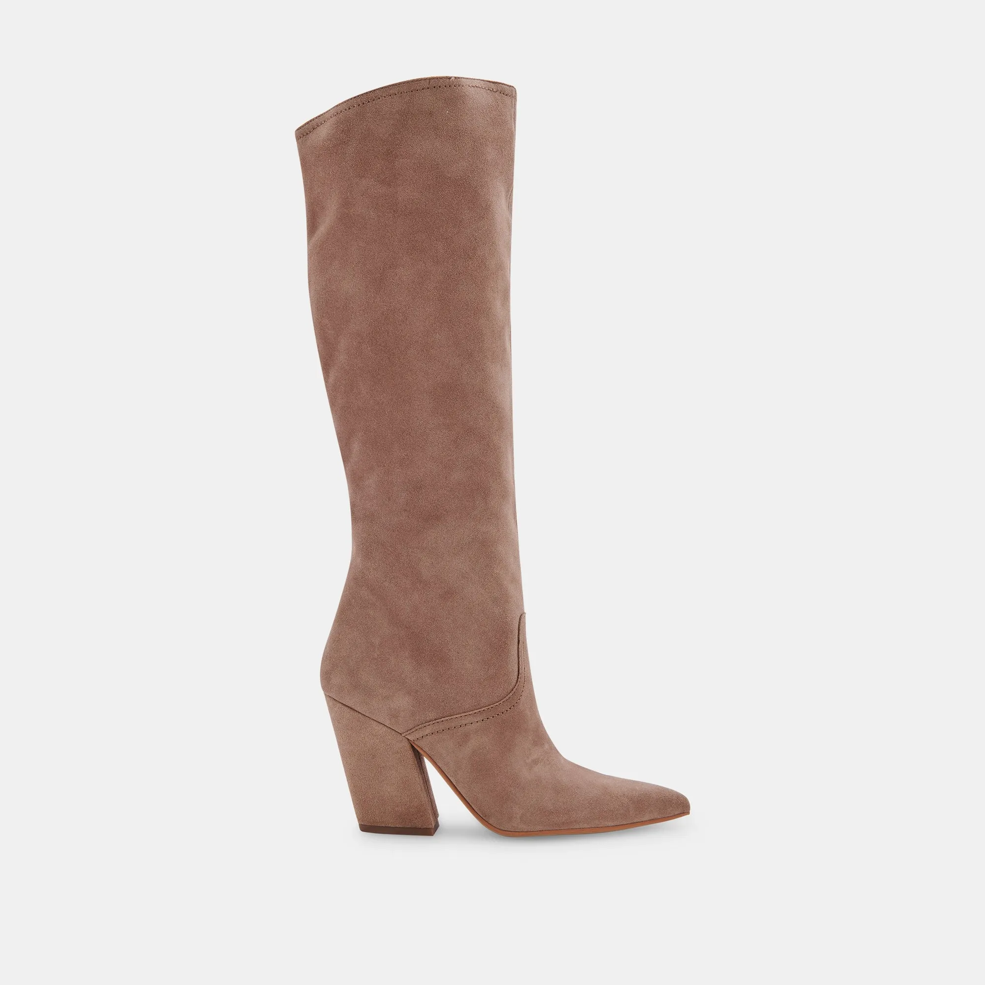 NATHEN BOOTS MUSHROOM SUEDE