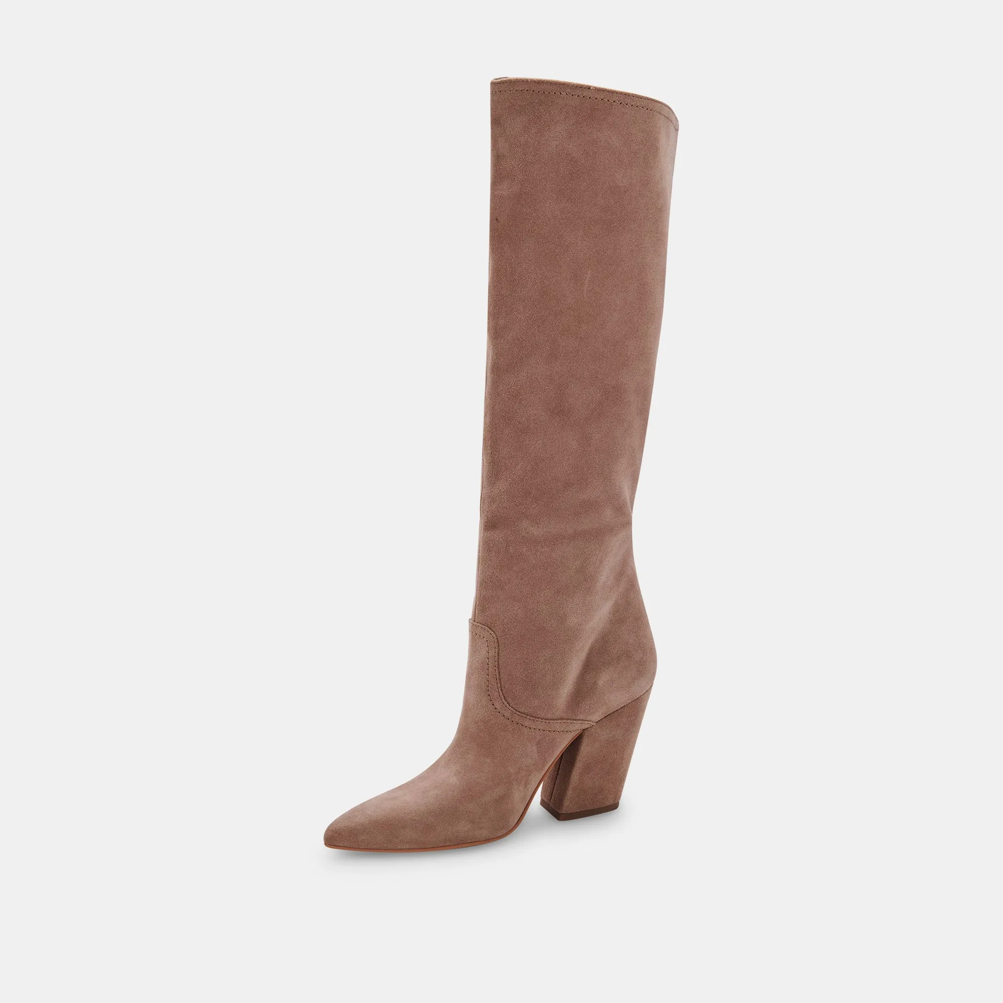 NATHEN BOOTS MUSHROOM SUEDE