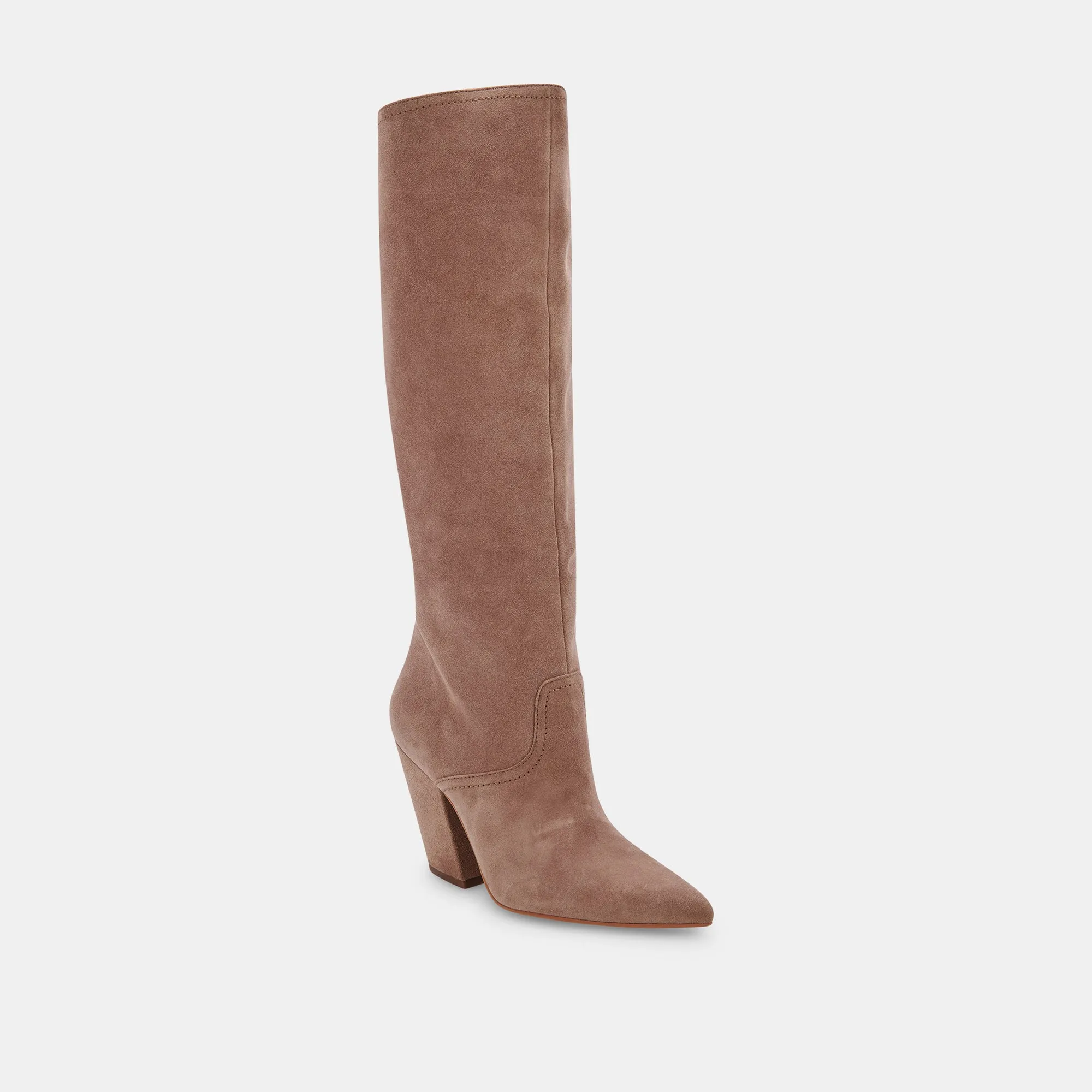 NATHEN BOOTS MUSHROOM SUEDE