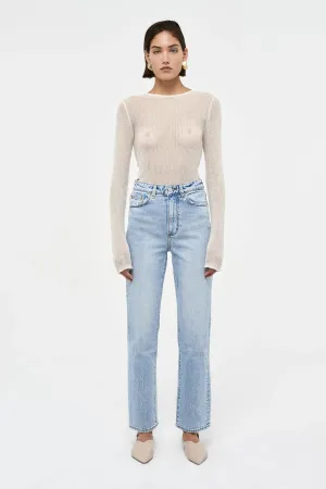 Neuw Denim Nico Straight Jean - Passenger Mid Vintage Indigo