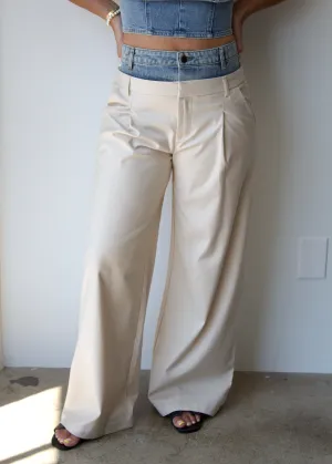 Never Basic | Double Waistband Pants