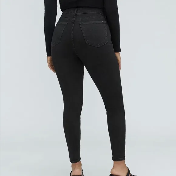 NEW Everlane The Curvy High Skinny Jean black size 26