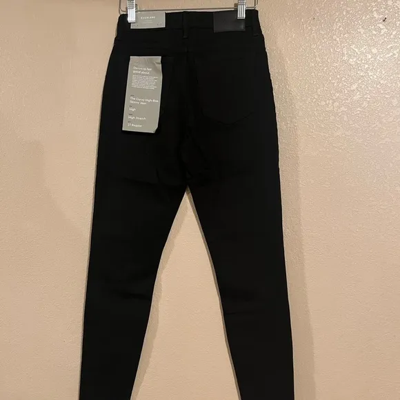 NEW Everlane The Curvy High Skinny Jean black size 26