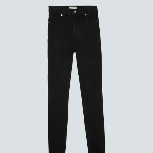 NEW Everlane The Curvy High Skinny Jean black size 26