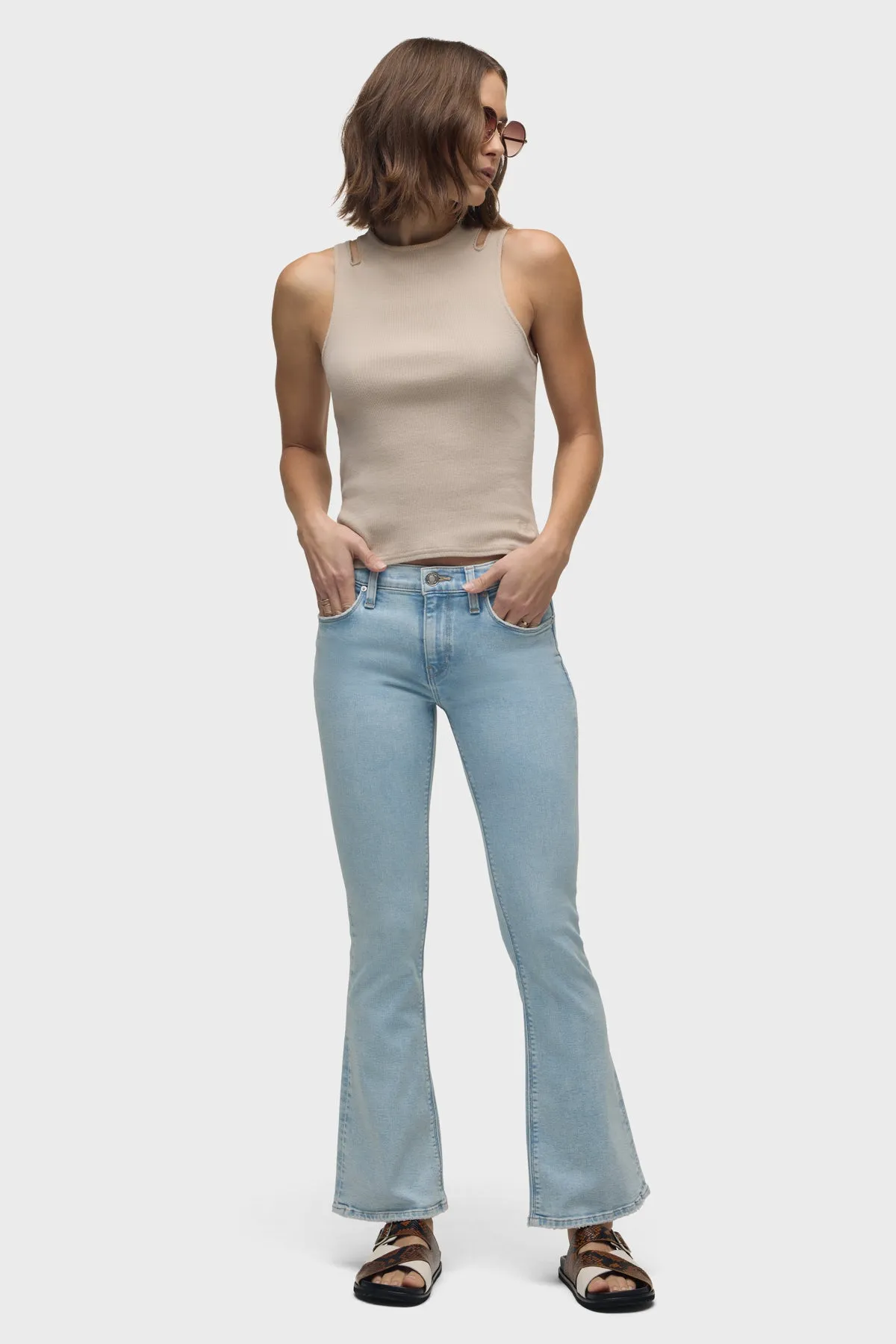 Nico Mid-Rise Bootcut Barefoot Jean