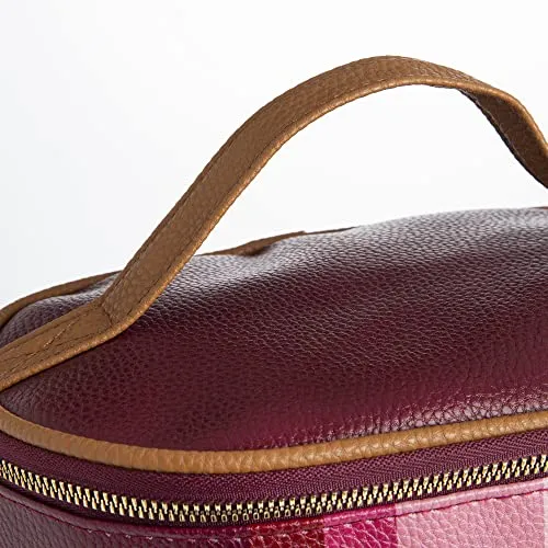 Nicole Miller Makeup Bag, Travel Toiletry Case, and Cosmetic Bag