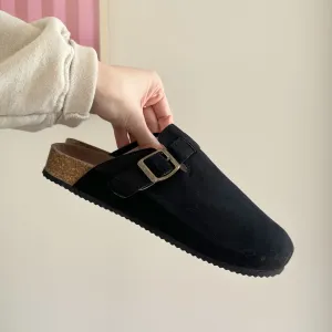 Nordic Suede Clogs - Buy 1 Get 1 Free