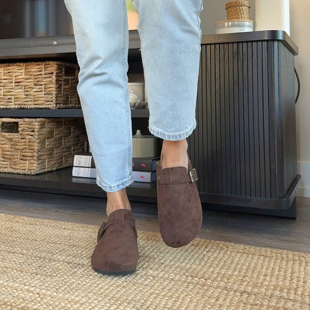 Nordic Suede Clogs - Buy 1 Get 1 Free