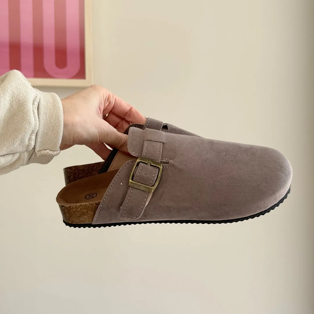 Nordic Suede Clogs - Buy 1 Get 1 Free