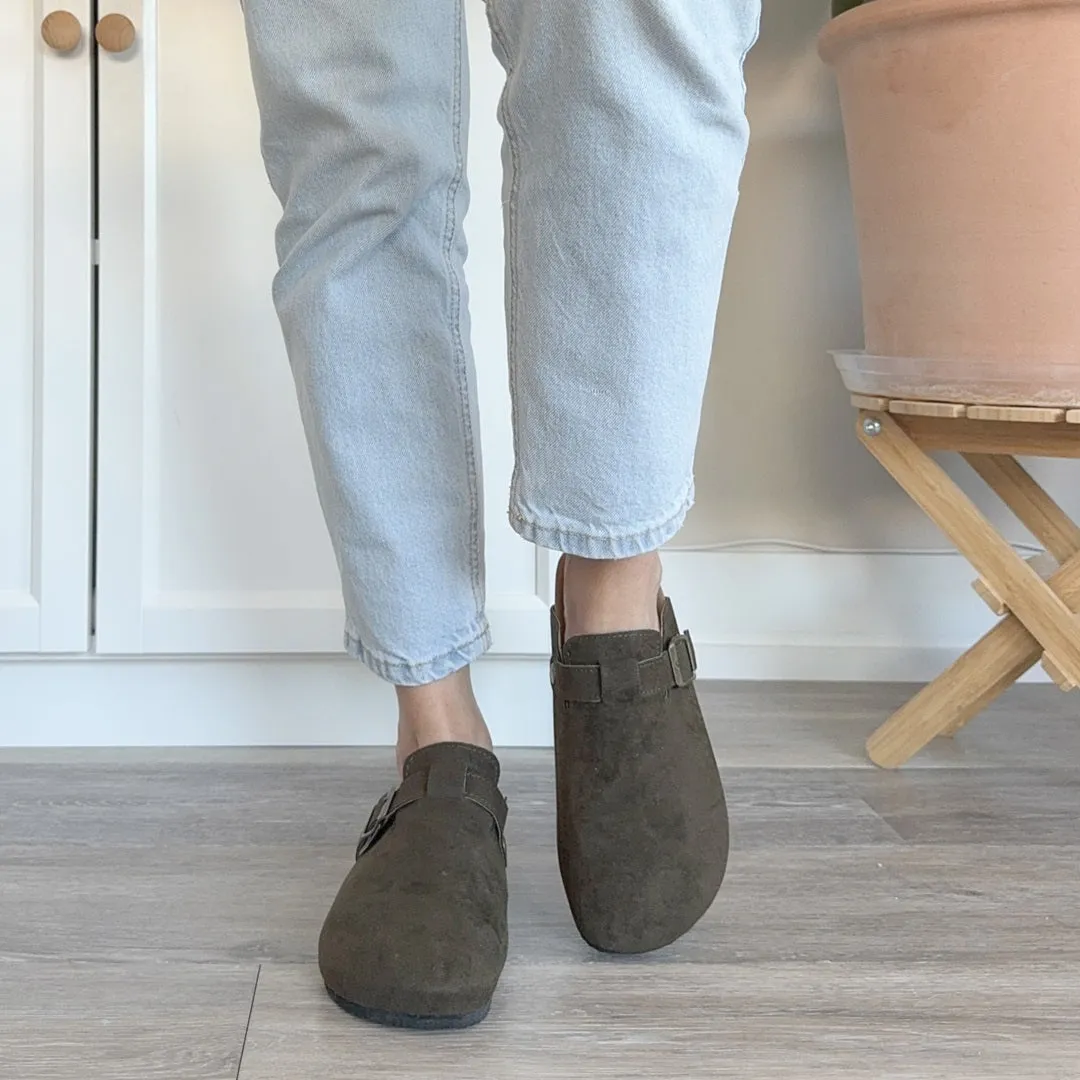 Nordic Suede Clogs - Buy 1 Get 1 Free