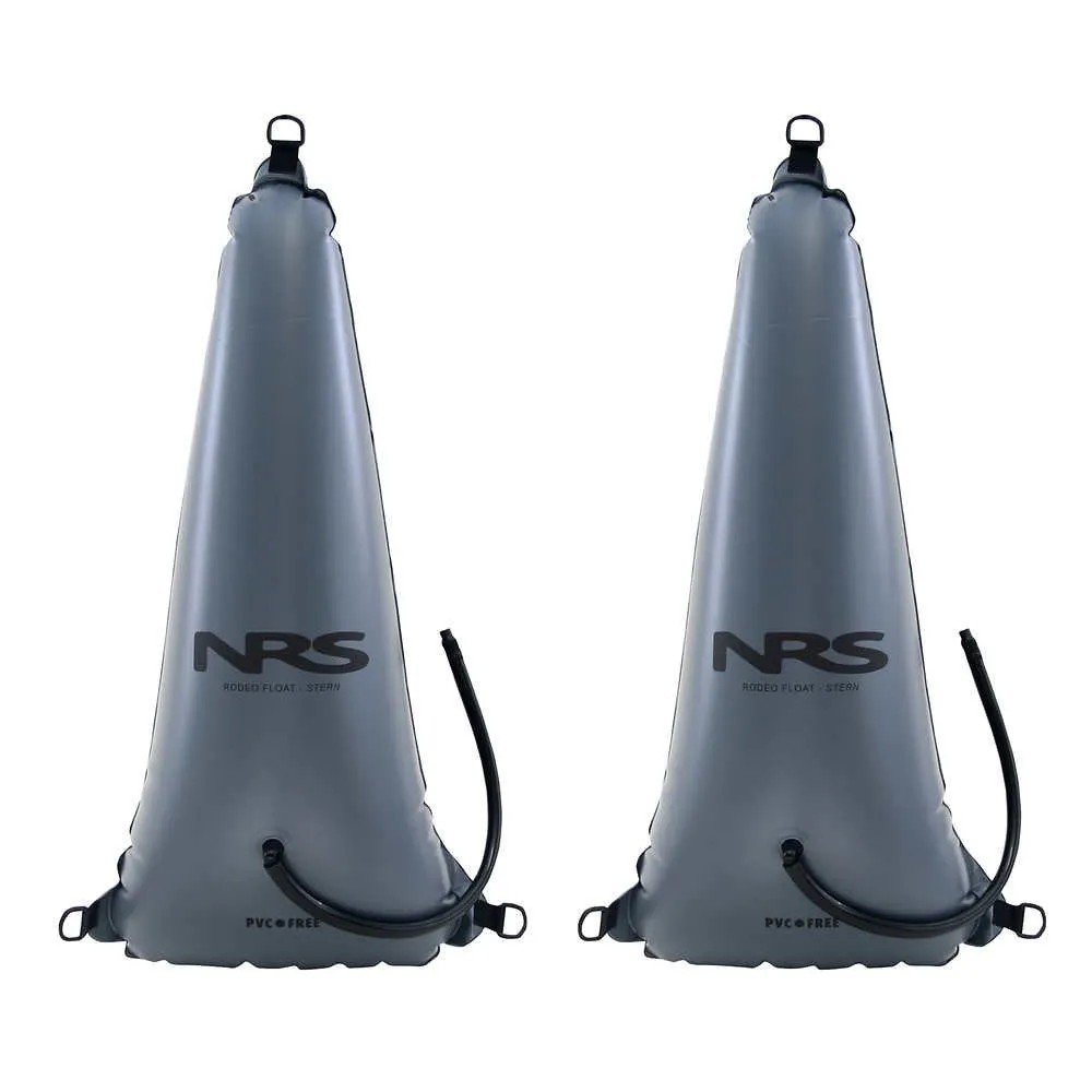 NRS Rodeo Split Stern Float Bags - Playboat / Half-Slice - Pair