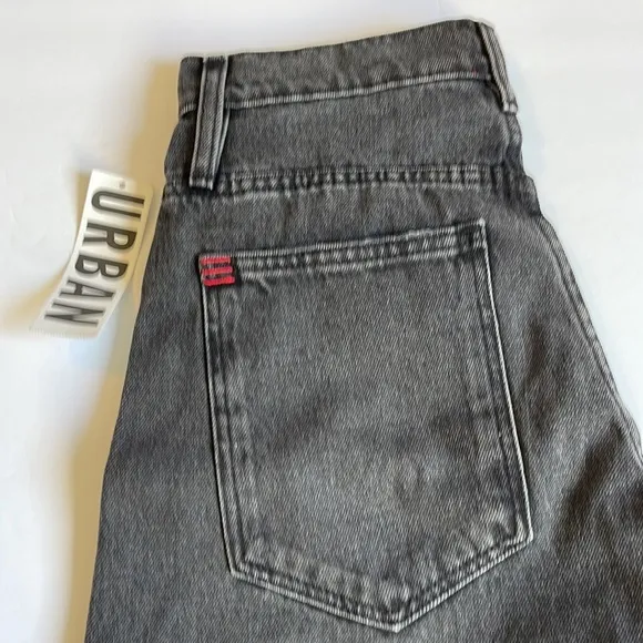 NWT BDGashed  Urban Outfitters RIh Extreme Baggy Jean - WBlack Denim