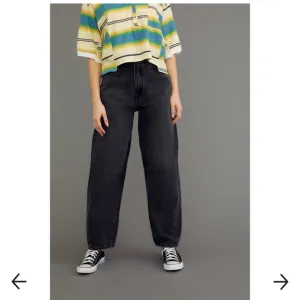 NWT BDGashed  Urban Outfitters RIh Extreme Baggy Jean - WBlack Denim