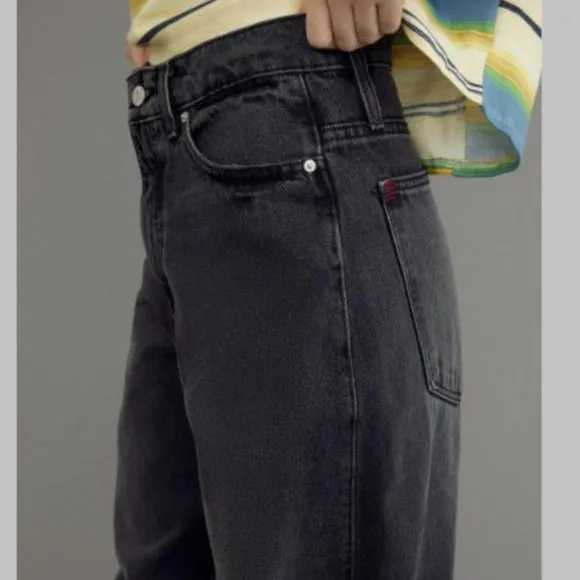 NWT BDGashed  Urban Outfitters RIh Extreme Baggy Jean - WBlack Denim