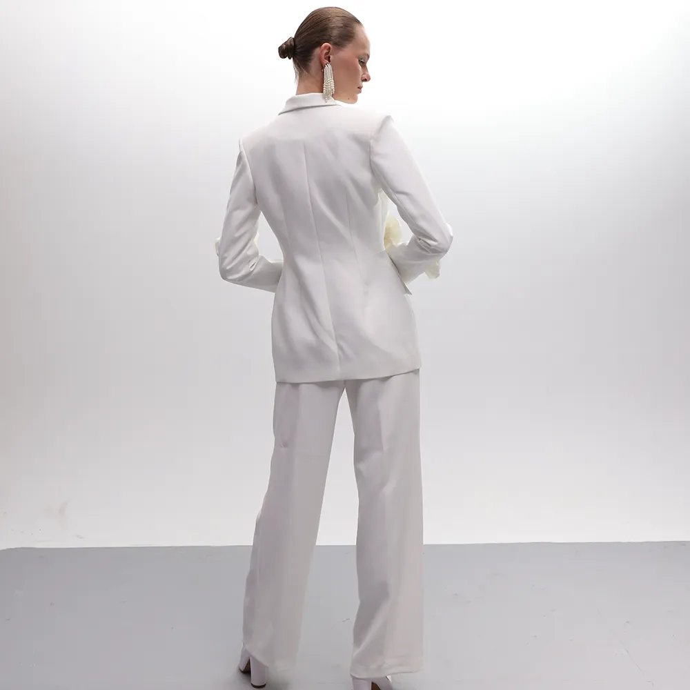 Off White Hourglass Suit