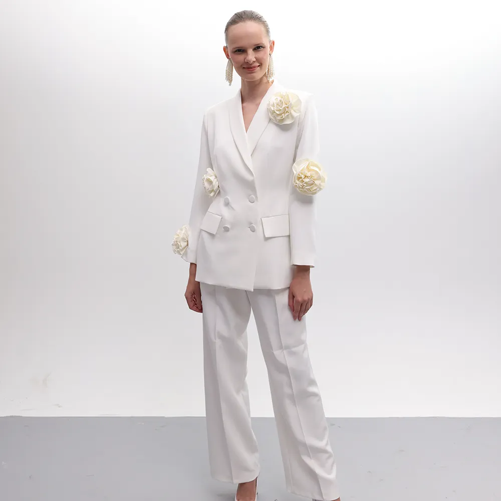Off White Hourglass Suit